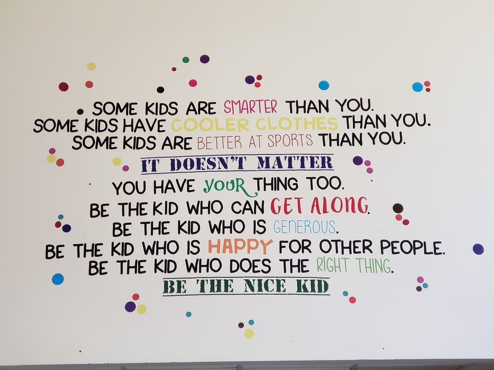 Be the Nice Kid!