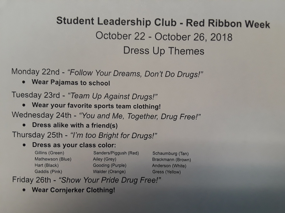 Red Ribbon Week