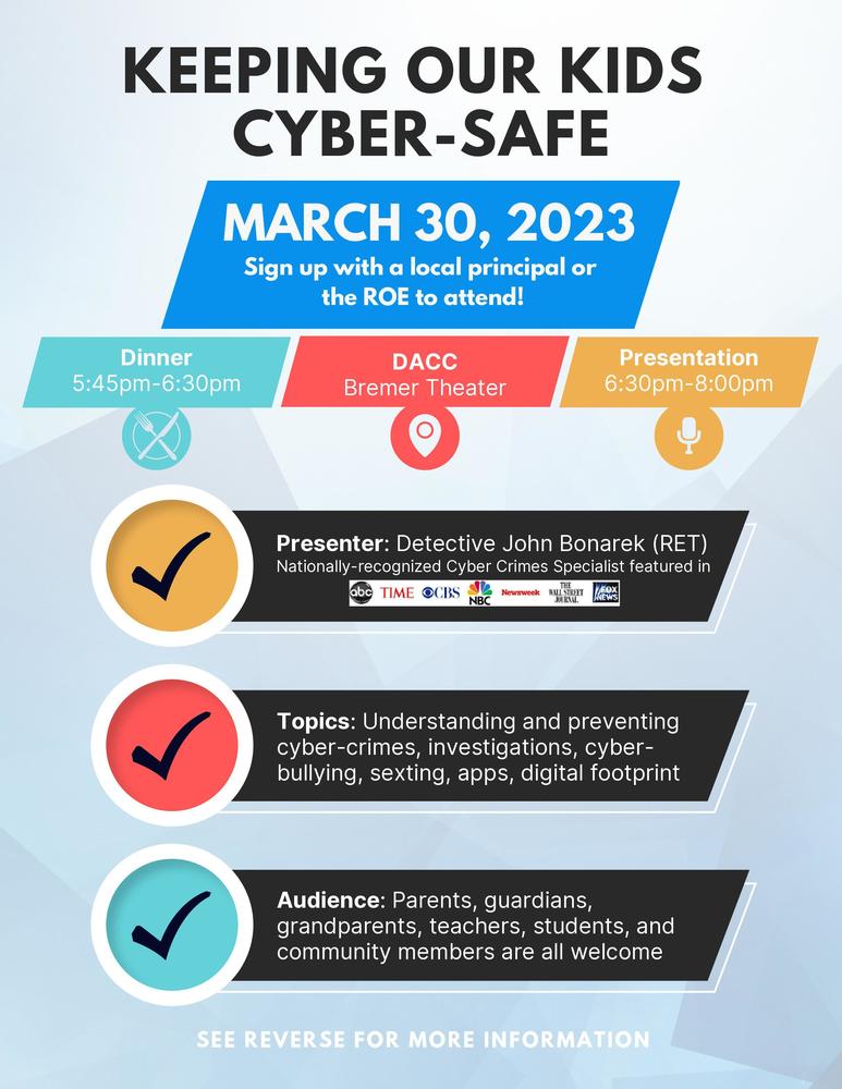 Keeping Kids Cyber-Safe meeting Information