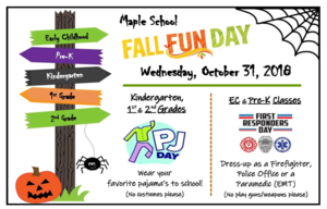 Fall Fun Day Wednesday October 31