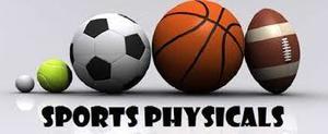 Sports Physicals on May 30th