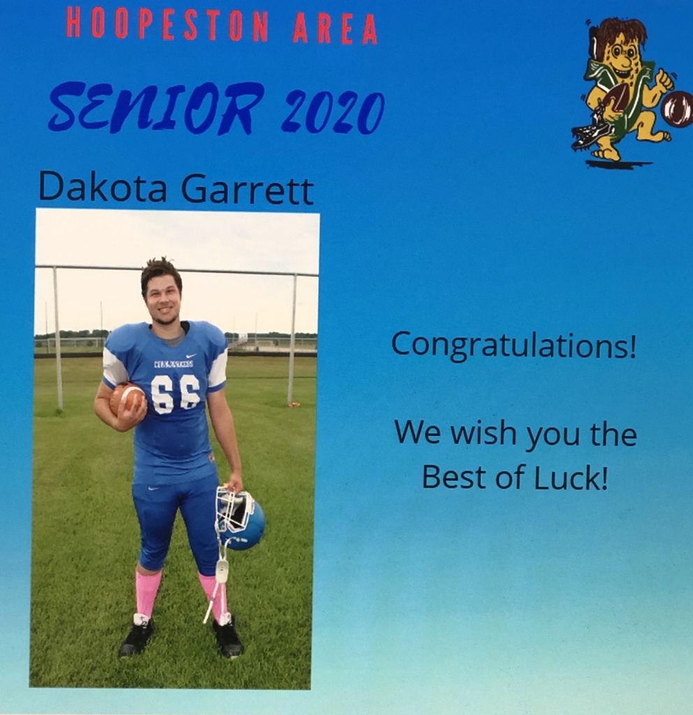 2020 SENIOR SHOUT OUT!💙